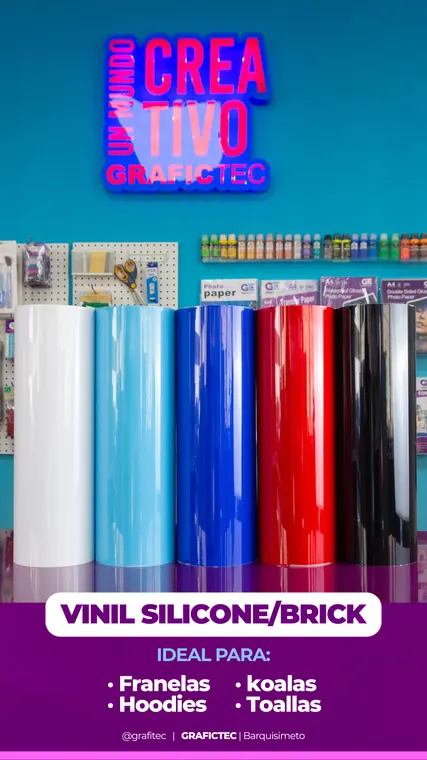 Grafictec: vinil silicone brick