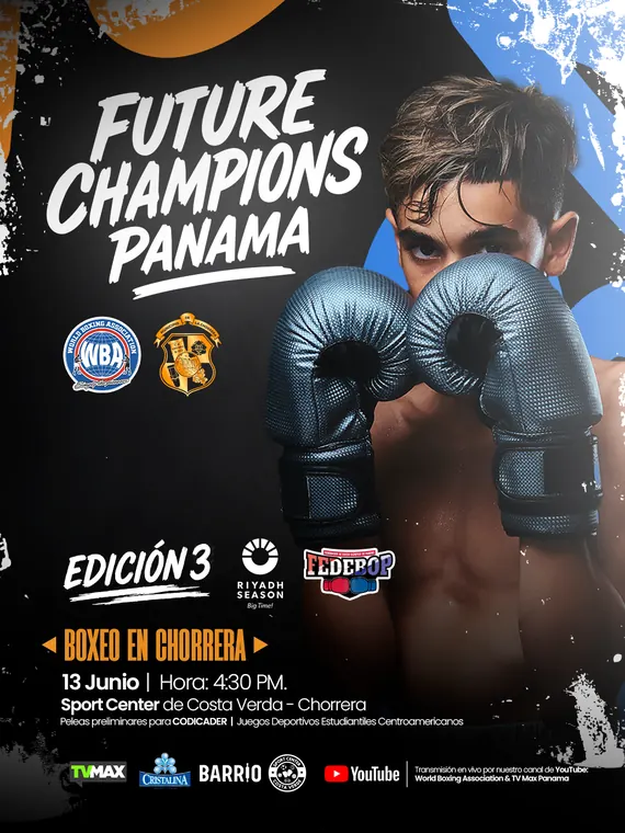 WBA Future Champions: afiche de la tercera edición en Panamá