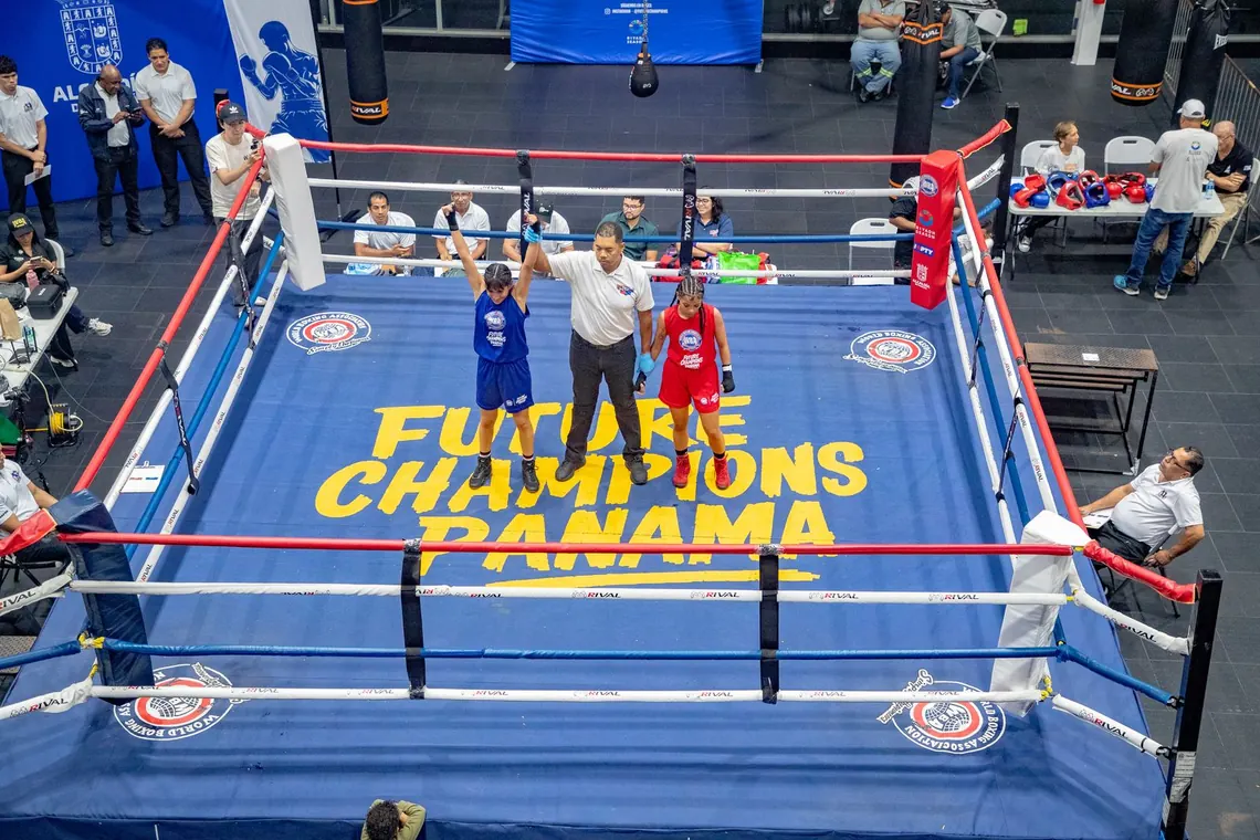 WBA Future Champions: el ring del evento en Panamá