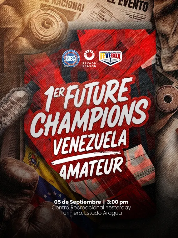 WBA Future Champions: afiche de la primera edición en Venezuela